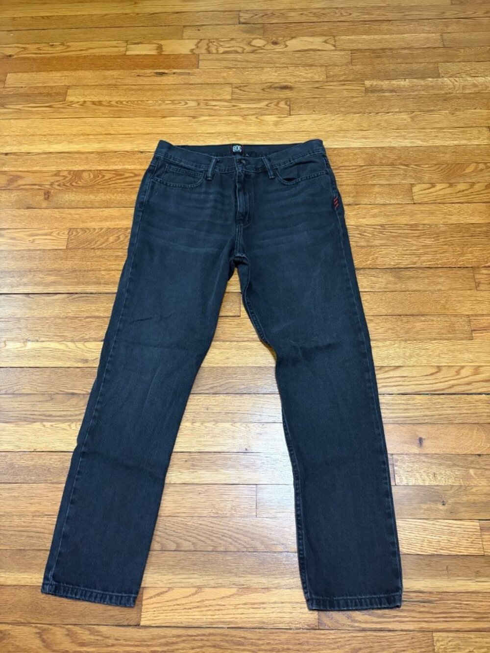 BDG Urban Outfitters Mens Dad Slim Taper Fit Jeans Black Denim Size 32x34
